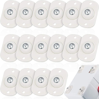 [12 PCS] FURNITURE MOVING WHEEL CASTERS