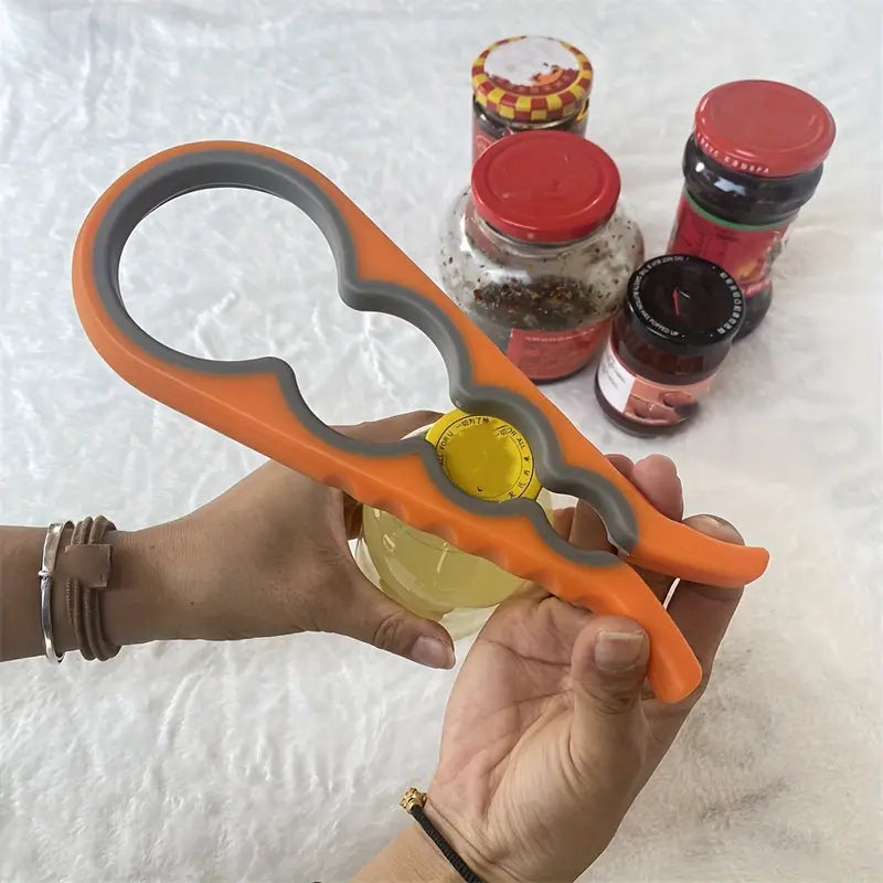 Four-in-one Bottle Lid Opener