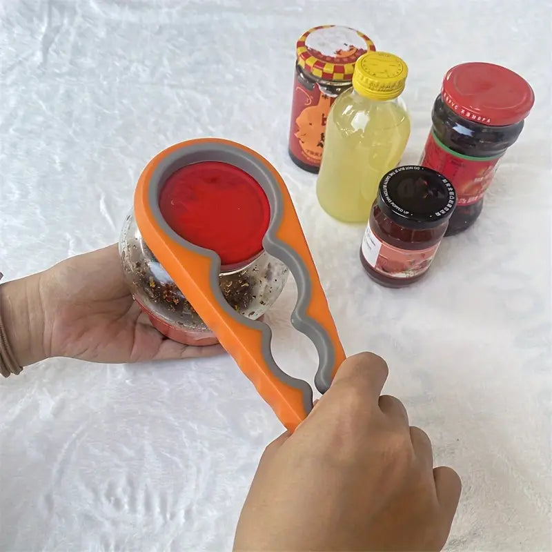 Four-in-one Bottle Lid Opener