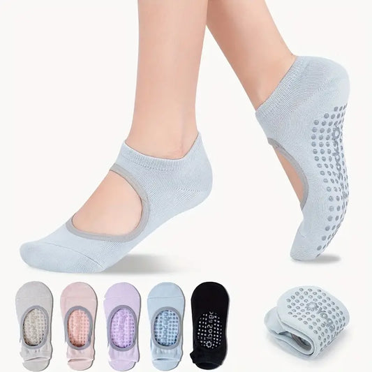 3 Pairs Of Yoga Socks