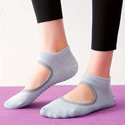 3 Pairs Of Yoga Socks